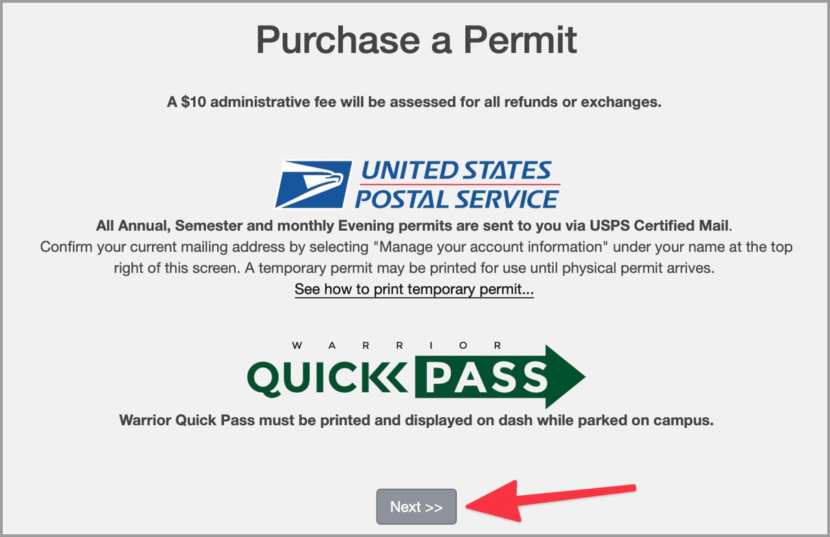 Purchase a Permit